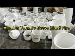 Αλουμινένιο κεραμικό επενδυμένο σωλήνα κάμψη ελαφρύ βάρος