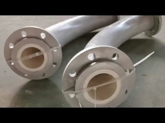 Λευκά κεραμικά πλακάκια υψηλής αλουμινίας θερμική αντοχή με αντοχή στην φθορά