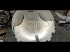 Ανθεκτικό σε αντίκτυπο κεραμικό επένδυμα κεραμικής αλουμινίου