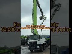 Αγωγός αντλίας σκυροδέματος από χάλυβα χαμηλού άνθρακα υψηλής αντοχής με επένδυση κεραμικού αλουμίνας Sany Zoomlion Con